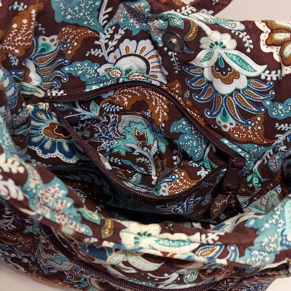 Vera Bradley Shoulder Bag 11"w10"h - Picture 6 of 7